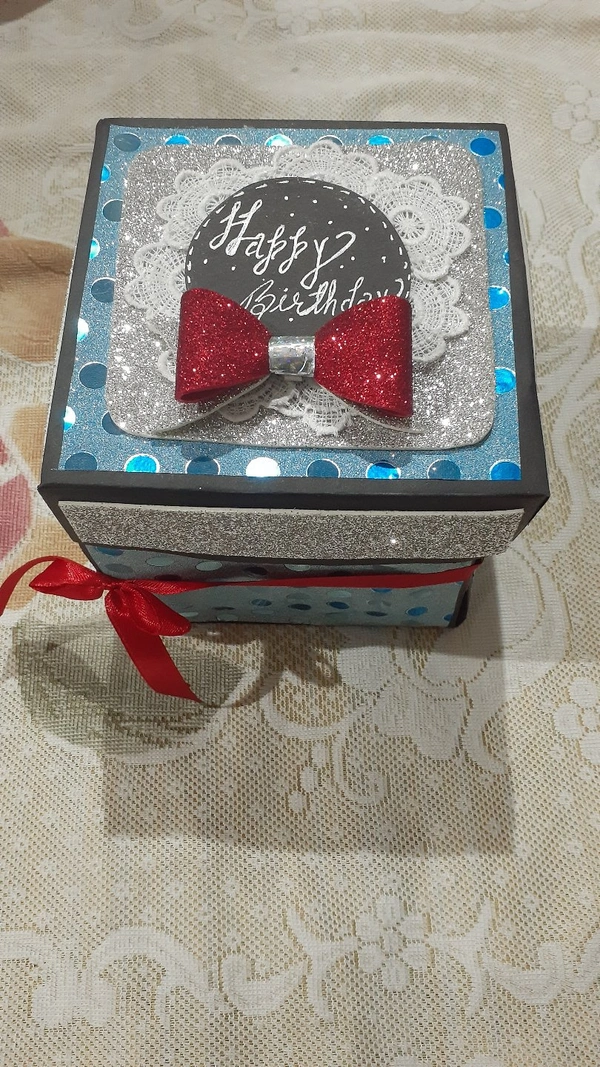 Explosion Box -Blue- Chocolate