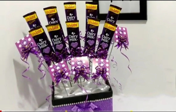 Chocolate Bouquet- Purple
