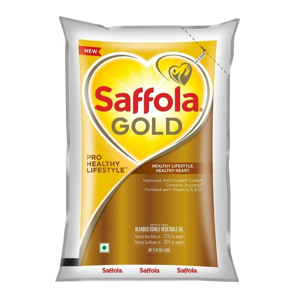 Saffola Gold Safola Gold Sunflower Oil - 1L