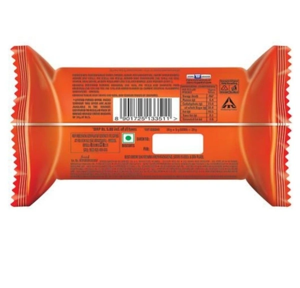 Sunfeast Bounce Orange Creme Biscuits - 39gm