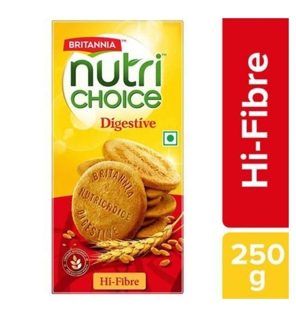 Britannia Nutri Choice High Fibre Digestive - 250gm