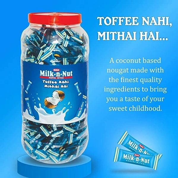 Mahak Milk-n-Nut Chocolate 1pc/ - 3gm