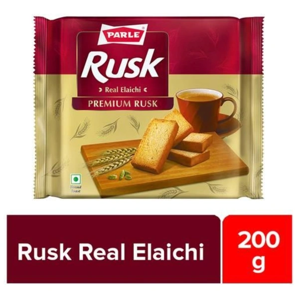 Parle Rusk Real Elaichi  - 200gm