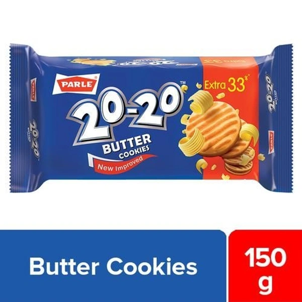 Parle 20-20 Butter Cookies  - 150gm