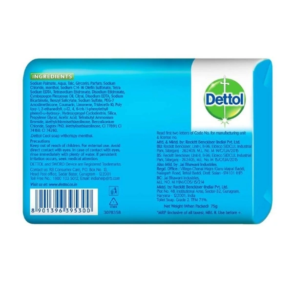 Dettol Cool Soap  - 75gm