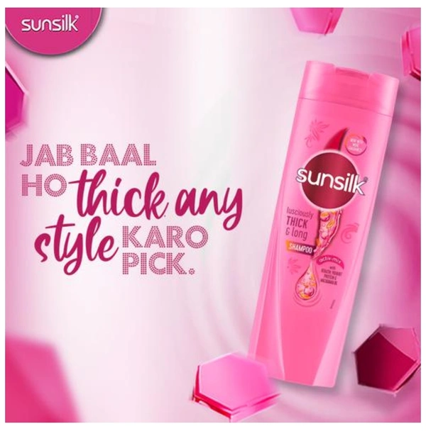 Sunsilk Lusciously Thick & Long Shampoo - 180ml