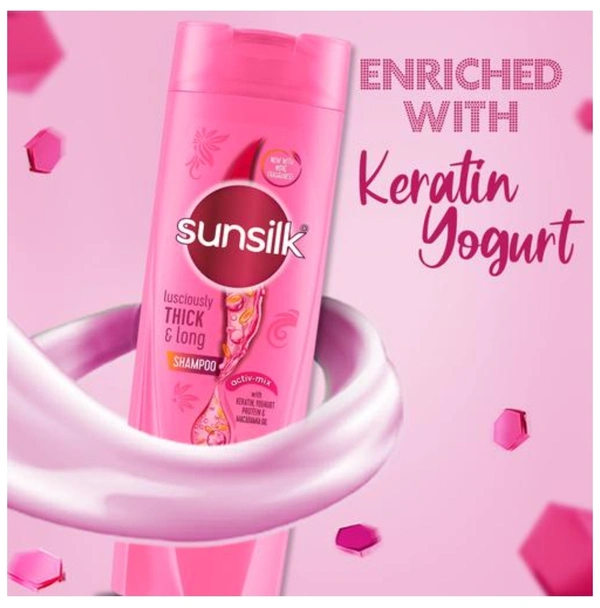 Sunsilk Lusciously Thick & Long Shampoo - 180ml