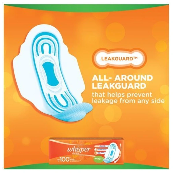 Whisper Choice Sanitary Pads  - 7pc