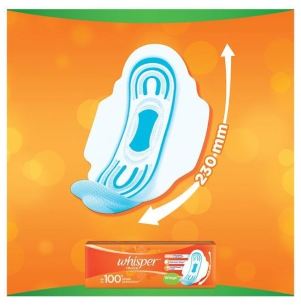 Whisper Choice Sanitary Pads  - 7pc
