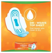 Whisper Choice Sanitary Pads  - 7pc