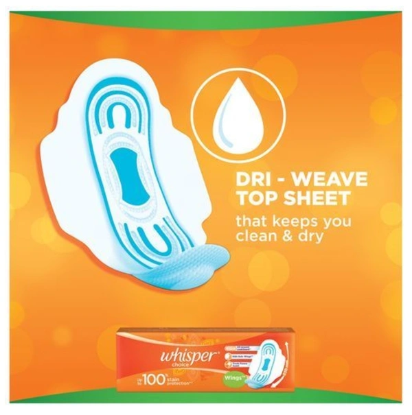 Whisper Choice Sanitary Pads  - 7pc