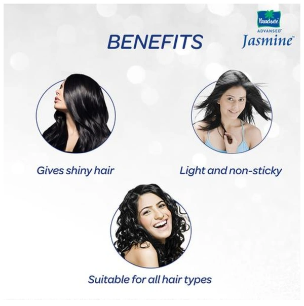 Advansed Jasmine Non Sticky Coconut Hair Oil - 190ml