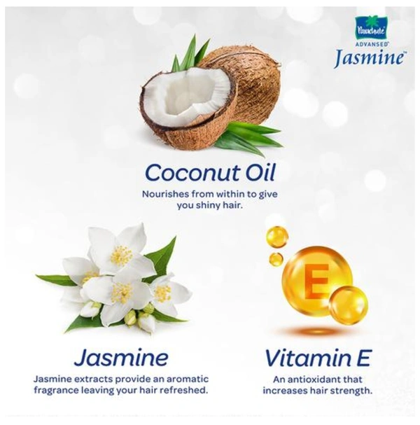 Advansed Jasmine Non Sticky Coconut Hair Oil - 190ml