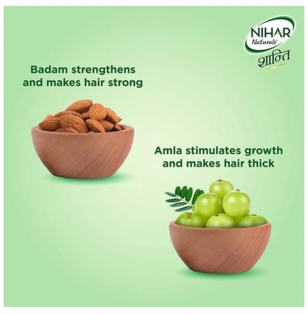 Nihar Shanti Amla & Badam Hair Oil  - 300ml