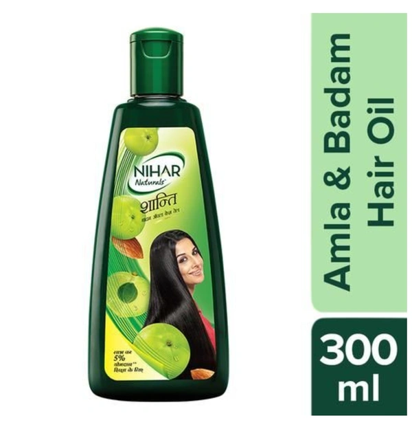 Nihar Shanti Amla & Badam Hair Oil  - 300ml