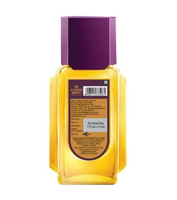 Bajaj Almond Drops Hair Oil  - 100ml