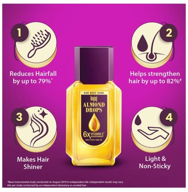 Bajaj Almond Drops Hair Oil  - 200ml