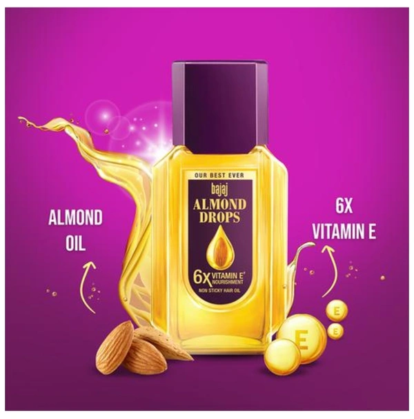 Bajaj Almond Drops Hair Oil  - 200ml
