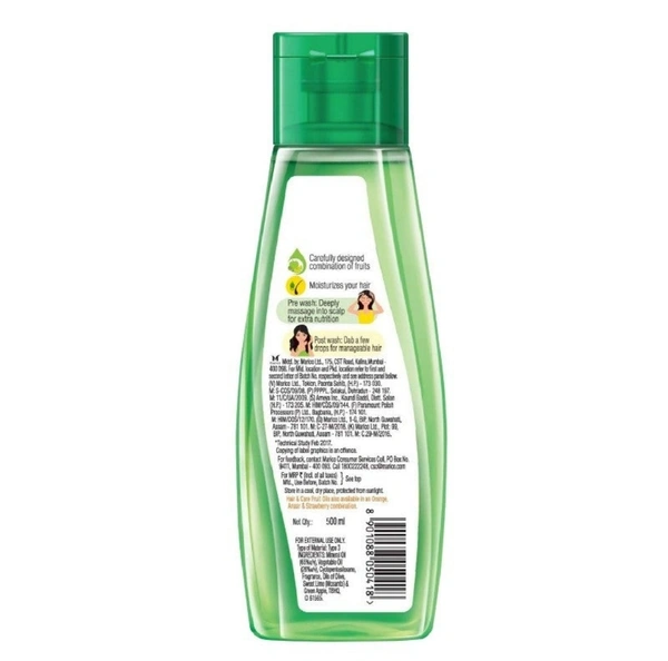 Hair & Care With Olive And Vitamin E Non Sticky Hair Oil  - 100ml