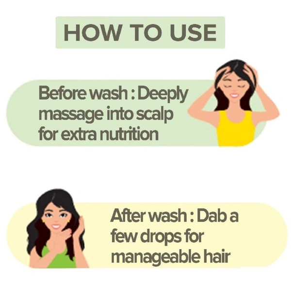 Hair & Care With Olive And Vitamin E Non Sticky Hair Oil  - 100ml