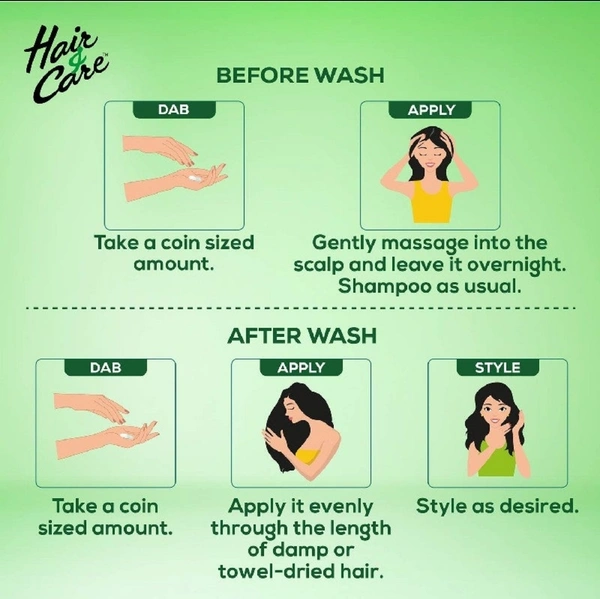 Hair & Care With Olive And Vitamin E Non Sticky Hair Oil  - 100ml