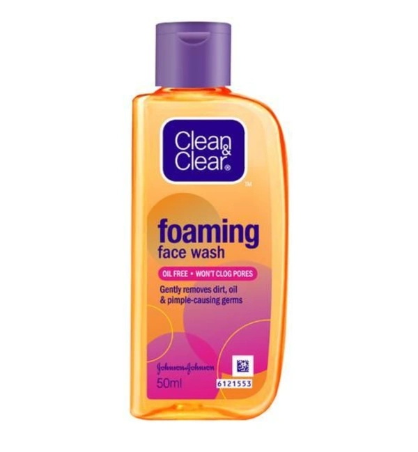 Clean & Clear Foaming Face Wash  - 50ml