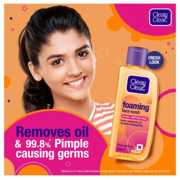 Clean & Clear Foaming Face Wash  - 100ml