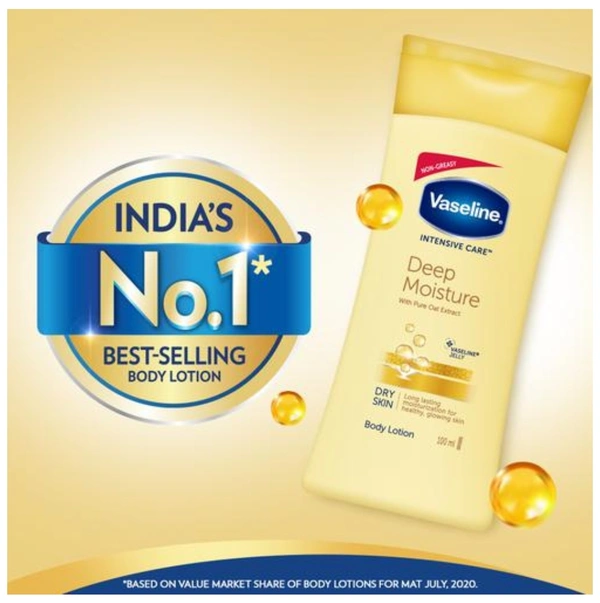 Vaseline Deep Moisture Body Lotion - 100ml