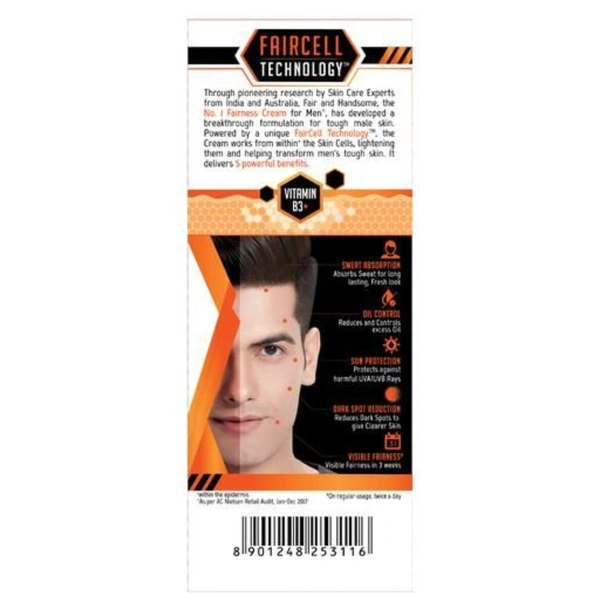 Fair & Handsome Fairness Cream  - 30gm