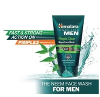 Himalaya Men Pimple Clear Neem Face Wash  - 50ml