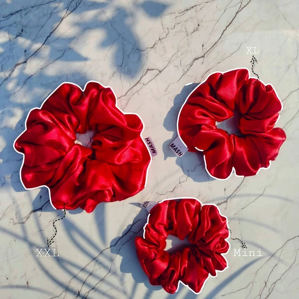 Ruby Scrunchies - XXL