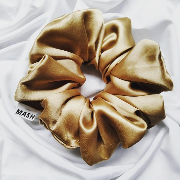 Champaign Scrunchies  - Xxl, champagne