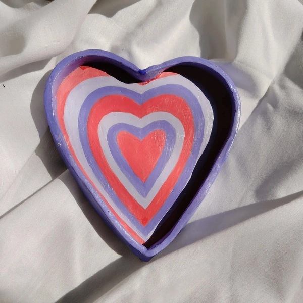 Heart Clay Tray