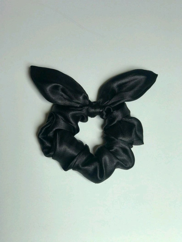 Mash Bunny Scrunchie - Black