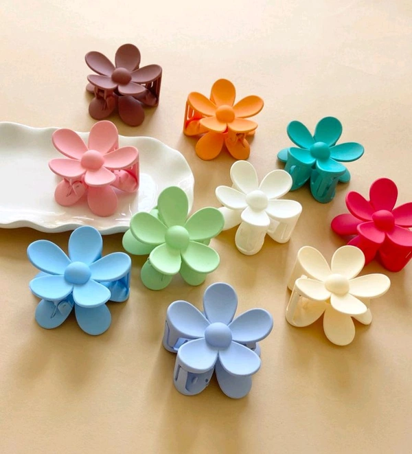 Mash Flower Claw Clip 🌸 - 6 Pcs
