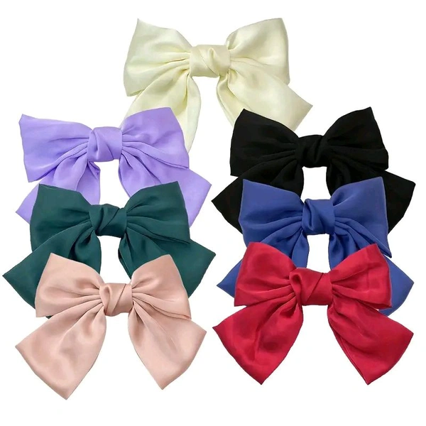 Mash  Bow Knot Hair Bows  - Guardsman Red, Rubber Band
