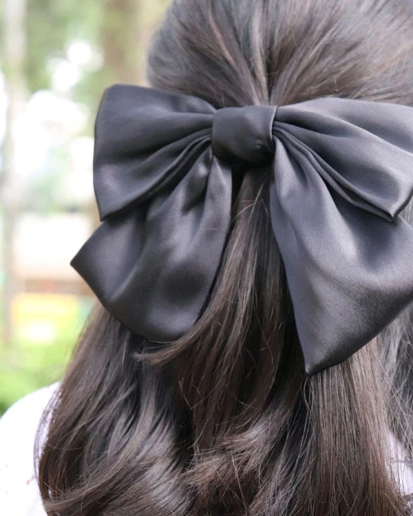 Mash  Bow Knot Hair Bows  - Mauve, Clip
