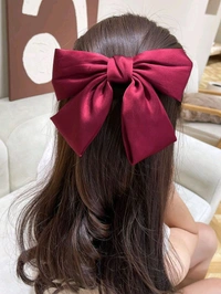 Mash  Bow Knot Hair Bows  - Mauve, Clip