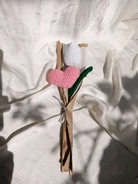Crochet Tulip 🌷 - White