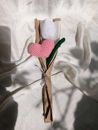 Crochet Tulip 🌷 - White