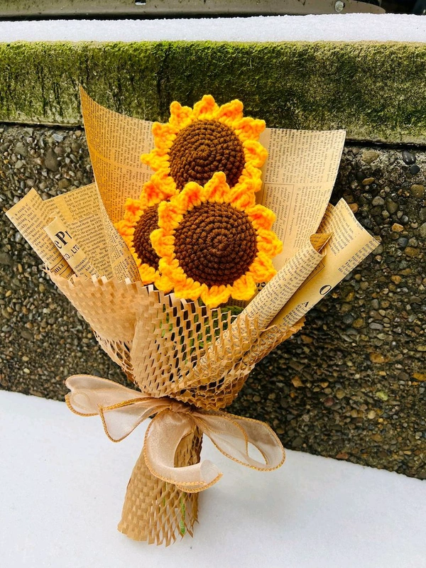 Mash Crochet Sunflower 🌻
