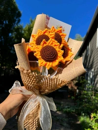 Mash Crochet Sunflower 🌻