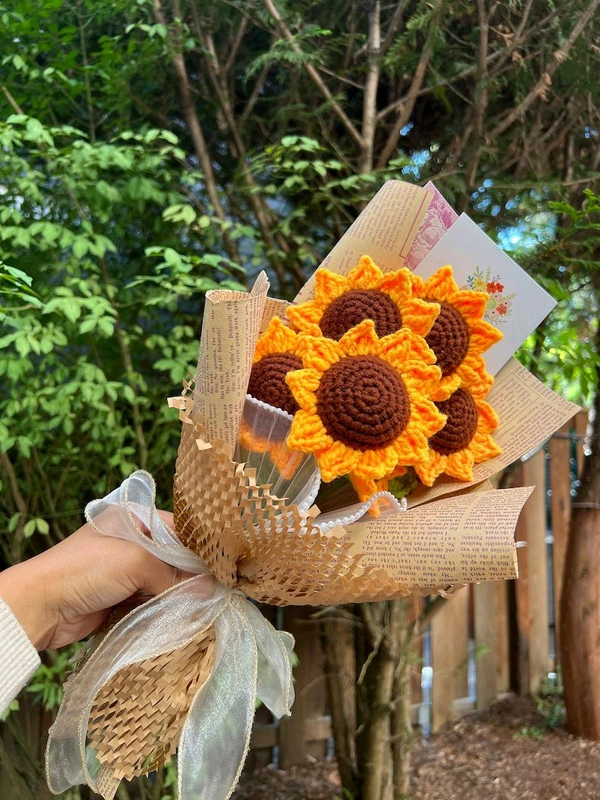 Mash Crochet Sunflower 🌻