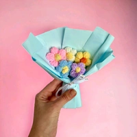 Mash  Mini Crochet Flower Bouquet  - Mini