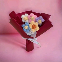 Mash  Mini Crochet Flower Bouquet  - Mini