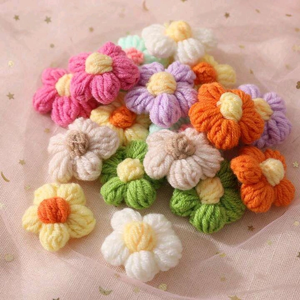 Mash Puffy Flowers For Decoration 