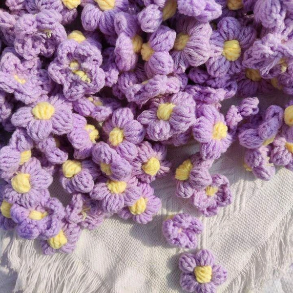 Mash Puffy Flowers For Decoration 