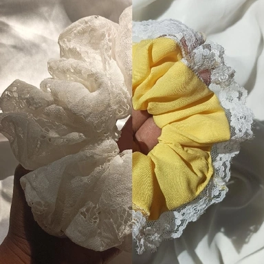 Lace Scrunchies