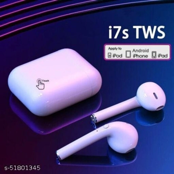 Headphone Bluetooth Earbuds  - white, free