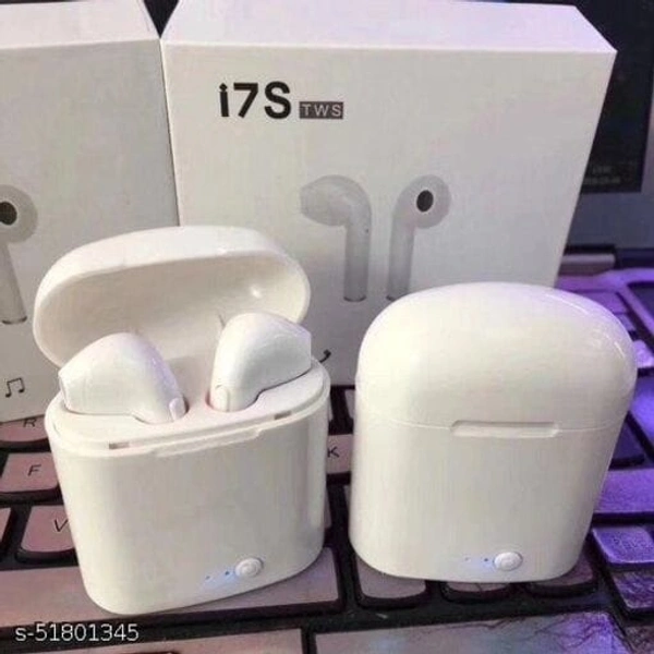 Headphone Bluetooth Earbuds  - white, free